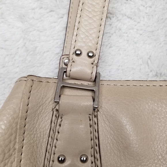 Fossil Cream leather shoulder bag - Picture 13 of 16
